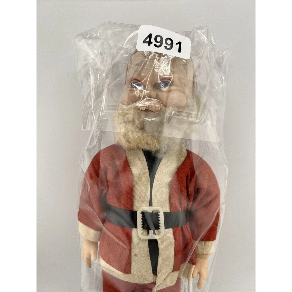 Vintage Home Decorative Christmas Standing Plastic Santa Claus Figure‎ - 12
